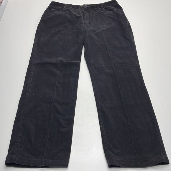 KATE HILL Women’s 12 Black Corduroy Jeans - Picture 4 of 4